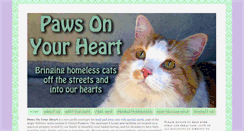 Desktop Screenshot of pawsonyourheart.com